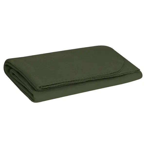 Couverture polaire personnalisable Kodiak 158x130 cm - Vert militaire