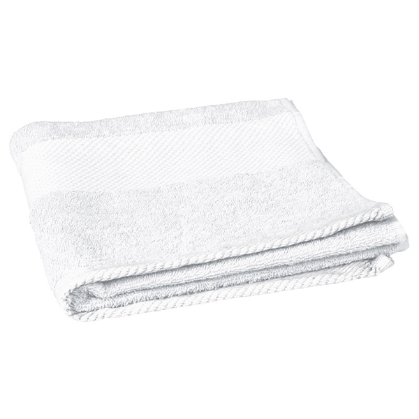 Serviette de sport personnalisable Soap en coton 90x50 cm - Blanc