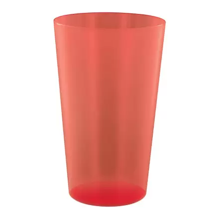 Gobelet personnalisé Ecocup réutilisable - Rouge givré