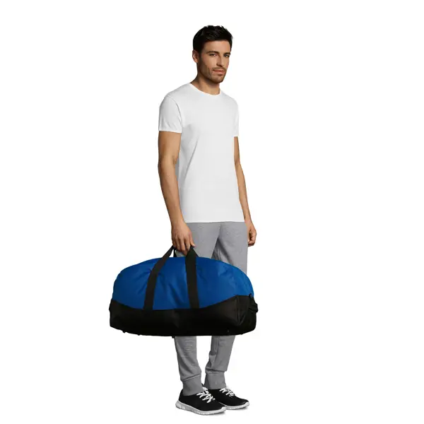 Sac de sport capacité moyenne 65 cm Stadium - personnalisé - Bleu