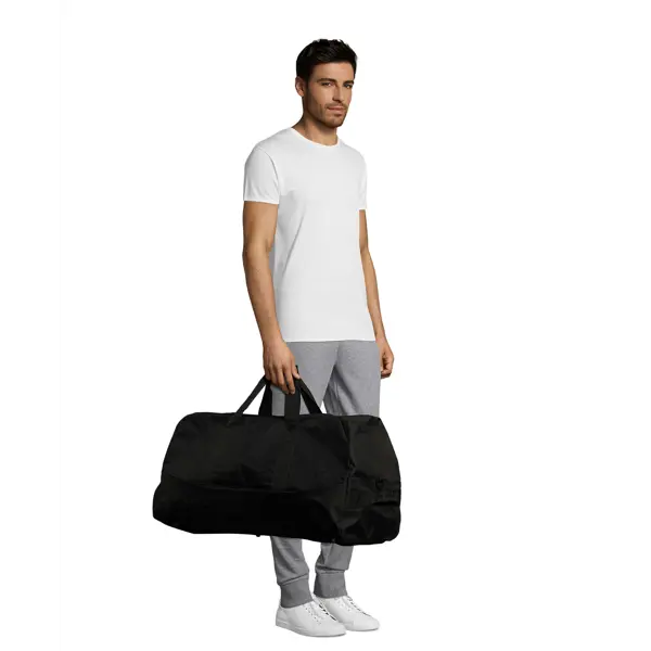 Sac de sport grande capacité 72 cm Stadium - personnalisé - Noir