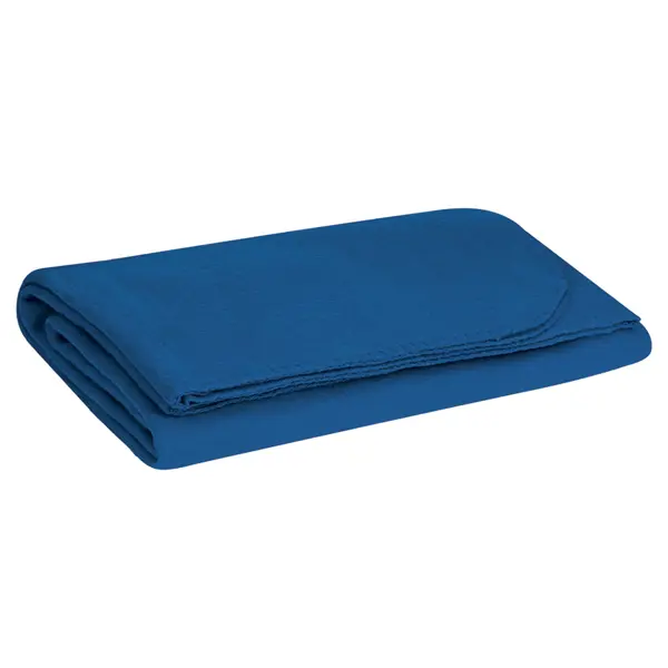 Couverture polaire personnalisable Kodiak 158x130 cm - Bleu Royal