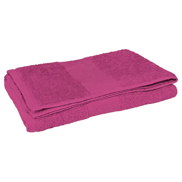 Serviette de sport personnalisable Sponge en coton 150x85 cm - Rose 