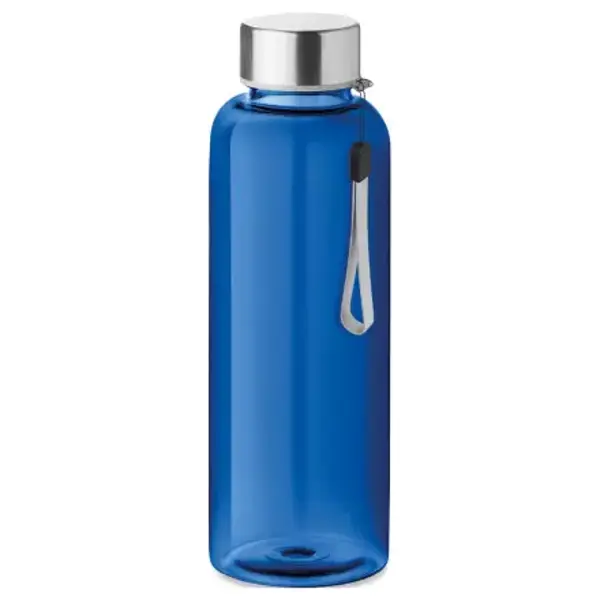 Gourde réutilisable 500ml en plastique recyclé personnalisée - Bleu foncé