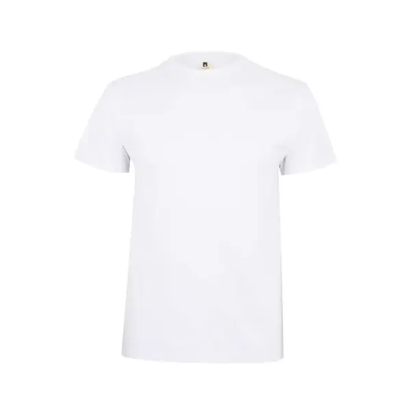 T-shirt manches courtes unisexe Blanc - personnalisé coeur  Taille S