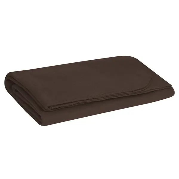 Couverture polaire personnalisable Kodiak 158x130 cm - Marron