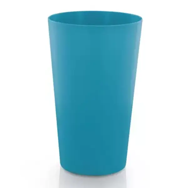 Gobelet personnalisé Ecocup réutilisable - Bleu opaque