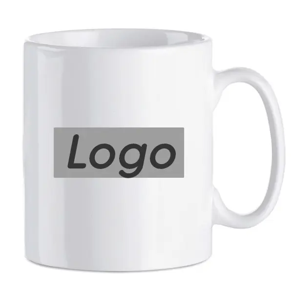 Mug personnalisable en céramique 300 ml - Blanc