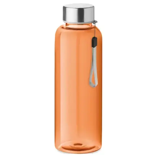 Gourde réutilisable 500ml en plastique recyclé personnalisée - Orange