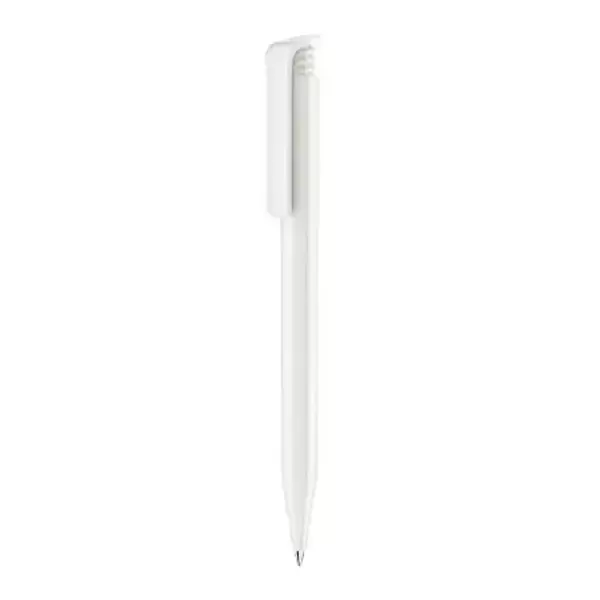 Stylo à bille rétractable personnalisé - Blanc