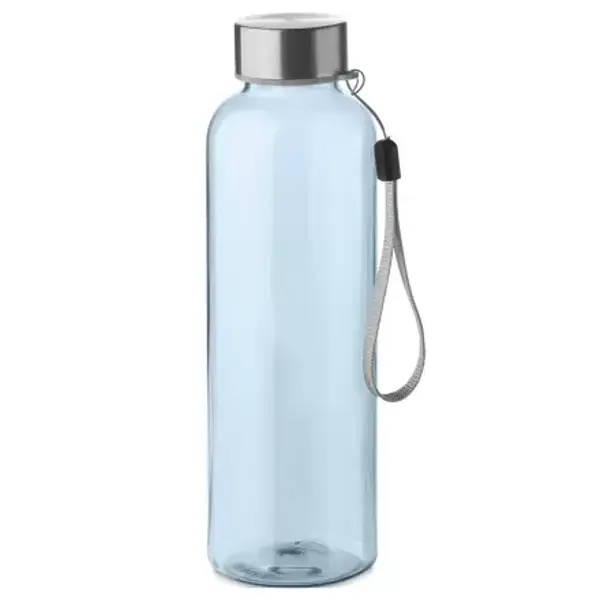 Gourde réutilisable 500ml en plastique recyclé personnalisée - Bleu clair