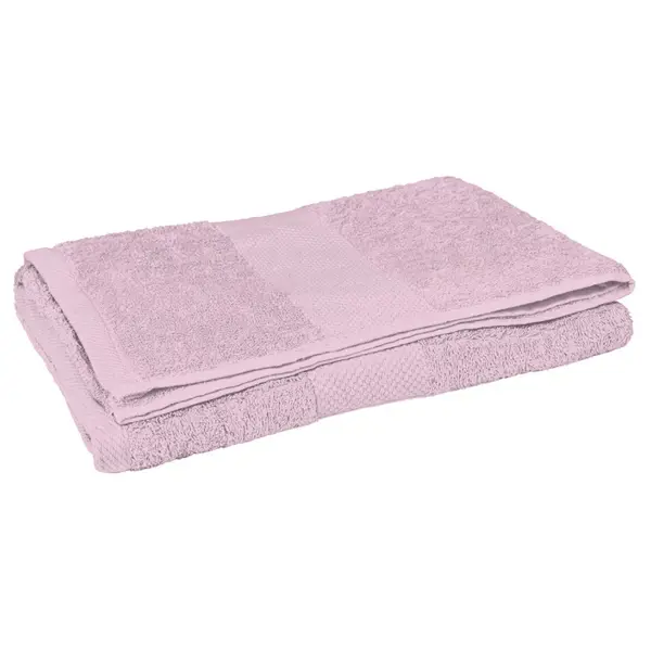 Serviette de sport personnalisable Sponge en coton 150x85 cm - Rose Pastel