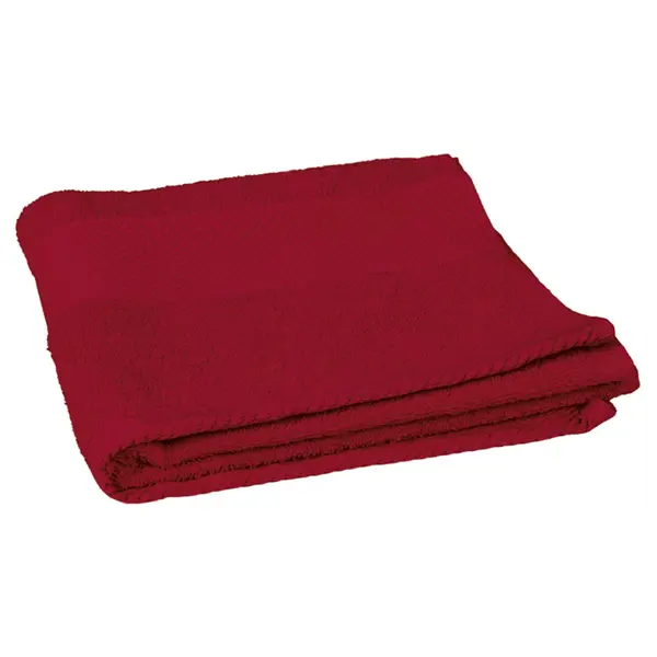 Serviette de sport personnalisable Soap en coton 90x50 cm - Rouge