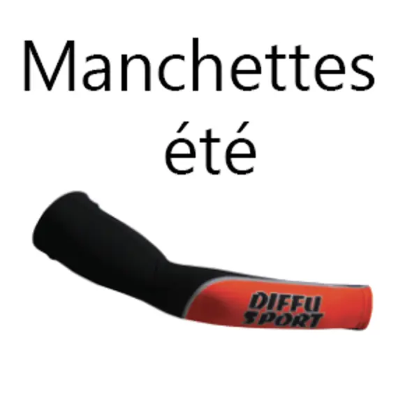 Manchettes cyclisme Eté Taille M