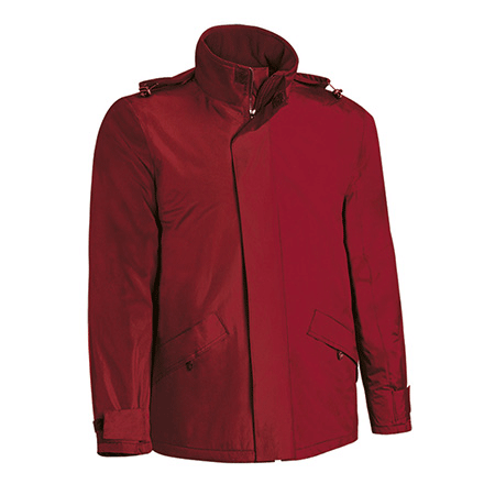 Parka matelassée Manitoba - unisexe, imperméable et personnalisable - Rouge