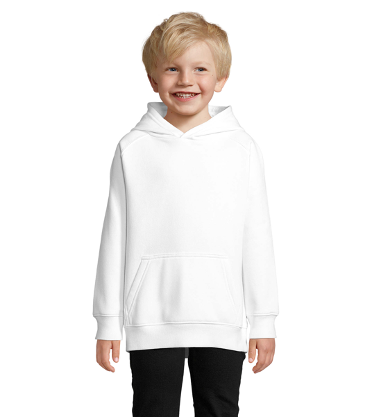 Sweat à capuche personnalisable Enfant Stellar kids - Blanc