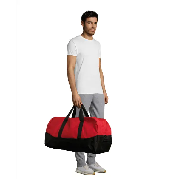 Sac de sport grande capacité 72 cm Stadium - personnalisé - Rouge