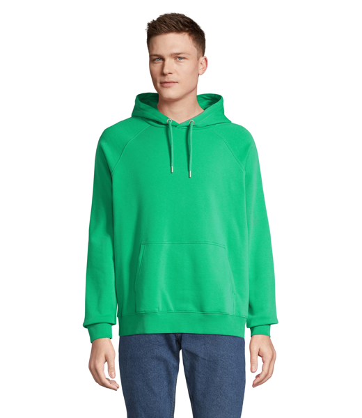 Sweat à capuche personnalisable Mixte Stellar - Vert printemps