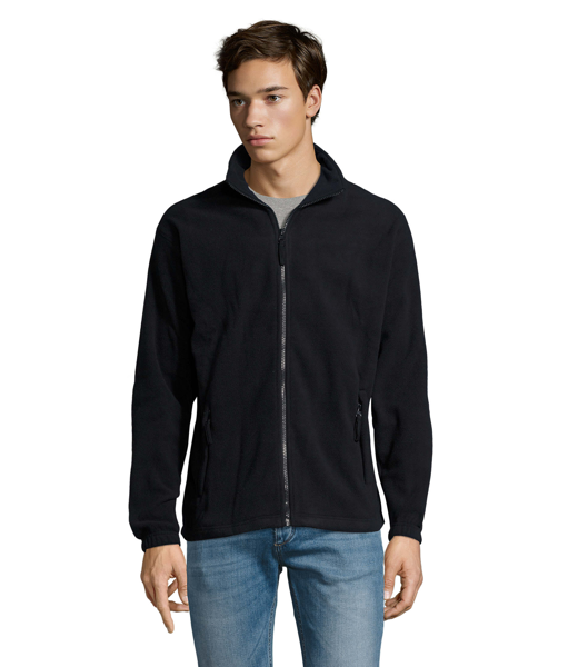 Veste micropolaire zippée personnalisable Homme North - Marine