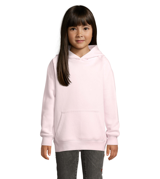 Sweat à capuche personnalisable Enfant Stellar kids - Rose pâle