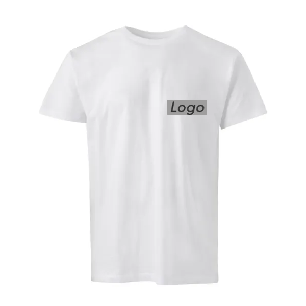 T-shirt manches courtes unisexe coton 150g - personnalisé cœur - Blanc