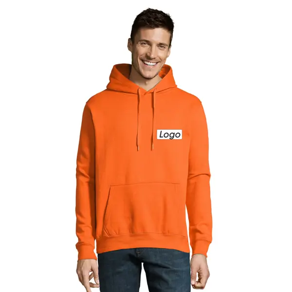 Sweat à capuche Unisexe Slam personnalisable molleton gratté 320g - Orange