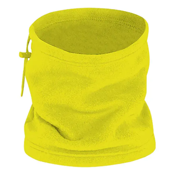 Tour de cou polaire Alpine personnalisable - Jaune Fluo