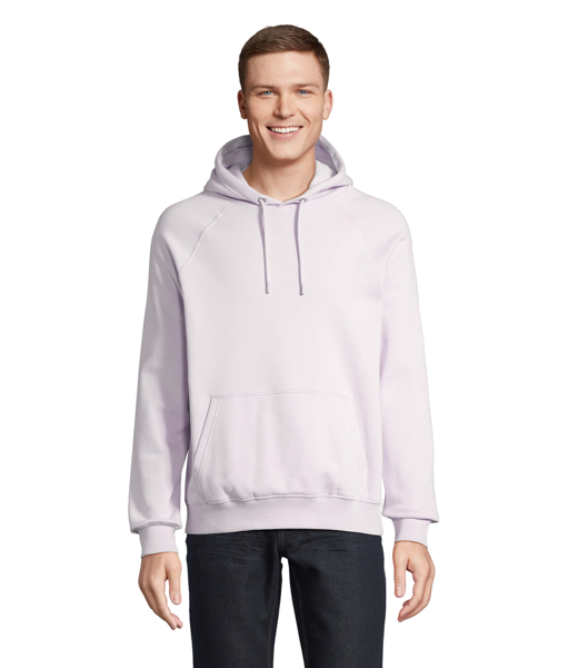 Sweat à capuche personnalisable Mixte Stellar - Lilas