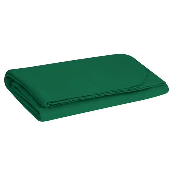 Couverture polaire personnalisable Kodiak 158x130 cm - Vert Kelly