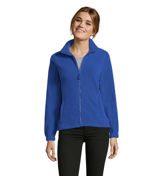 Veste micropolaire zippée personnalisable Femme North Women - Royal