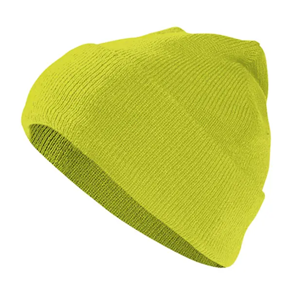 Bonnet personnalisable Winter - Jaune Fluo