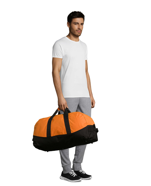 Sac de sport capacité moyenne 65 cm Stadium - personnalisé - Orange