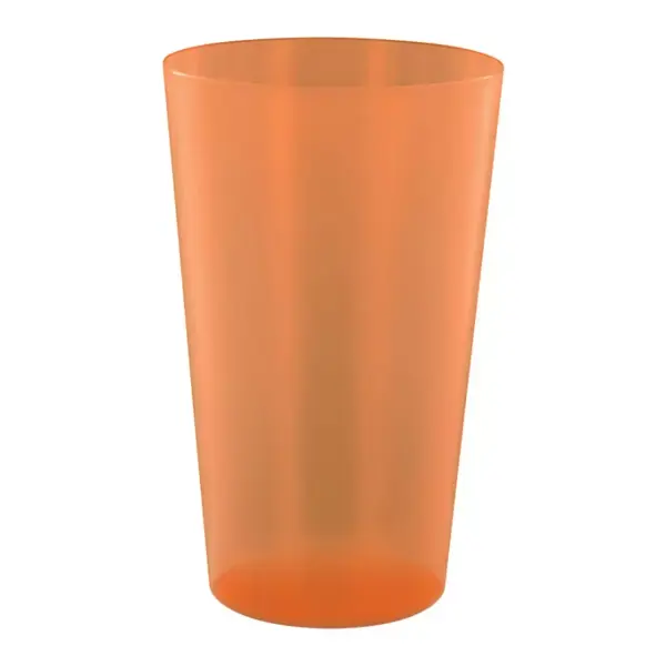 Gobelet personnalisé Ecocup réutilisable - Orange givré