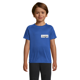 T-shirt enfant polyester Sporty - personnalisé - Bleu Roi