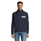 Veste Softshell zippée Homme Radian - personnalisée coeur et dos - Bleu Marine