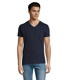 Tee-shirt personnalisable Imperial col V coton 190g - Homme - French Marine