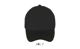 Casquette filet 5 panneaux Bubble taille unique - personnalisée - Noir