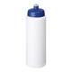 Gourde sport personnalisée 750ml corps blanc en polypropylène - Bleu