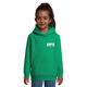 Sweat à capuche Enfant personnalisable molleton gratté 280g Condor - Vert Prairie