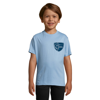 Tee-shirt Enfant 100% coton - Bleu ciel Taille enfant 5/6 ans