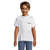 T-shirt manches courtes Enfant coton 150g Regent - personnalisé cœur et dos - Blanc