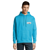 Sweat à capuche Unisexe Slam personnalisable molleton gratté 320g - Turquoise