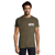 T-shirt manches courtes Homme coton 190g Imperial - personnalisé cœur et dos - Army