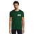 T-shirt manches courtes Homme coton 190g Imperial - personnalisé cœur et dos - Vert Bouteille